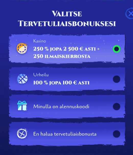Näin rekisteröidyt Spinight Casino Online